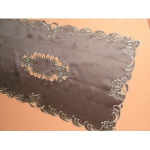 Serweta haftowana 60cm x 120cm A87 brąz